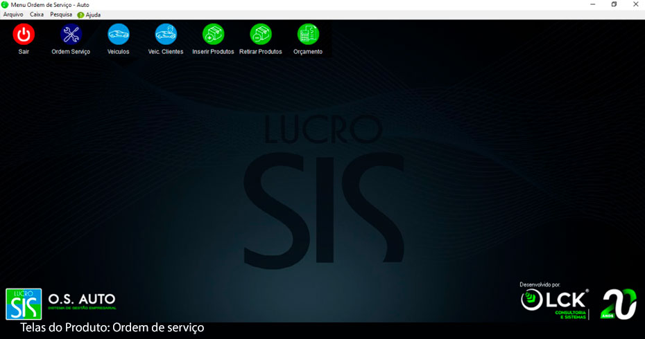 Lucro SIS - tela 2